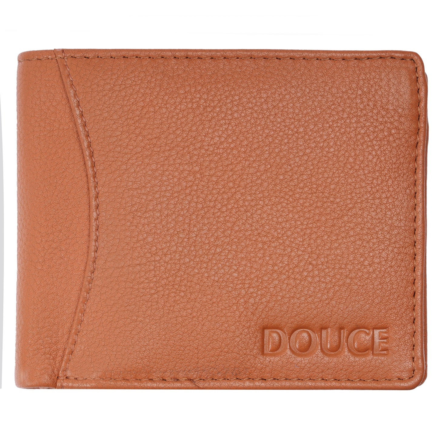 Tan Genuine Leather RFID Men's Wallet