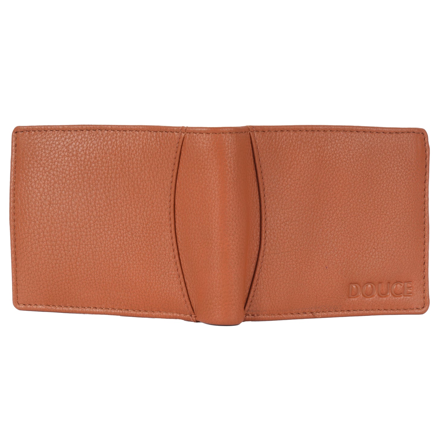 Tan Genuine Leather RFID Men's Wallet