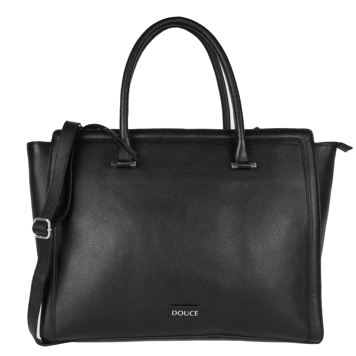 Douce Women’s Genuine Leather Laptop Tote Bag