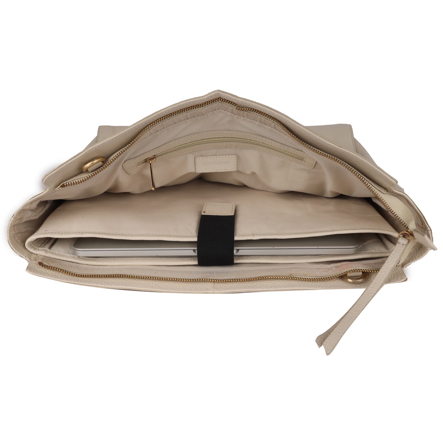 Douce Women’s Genuine Leather Laptop Tote Bag