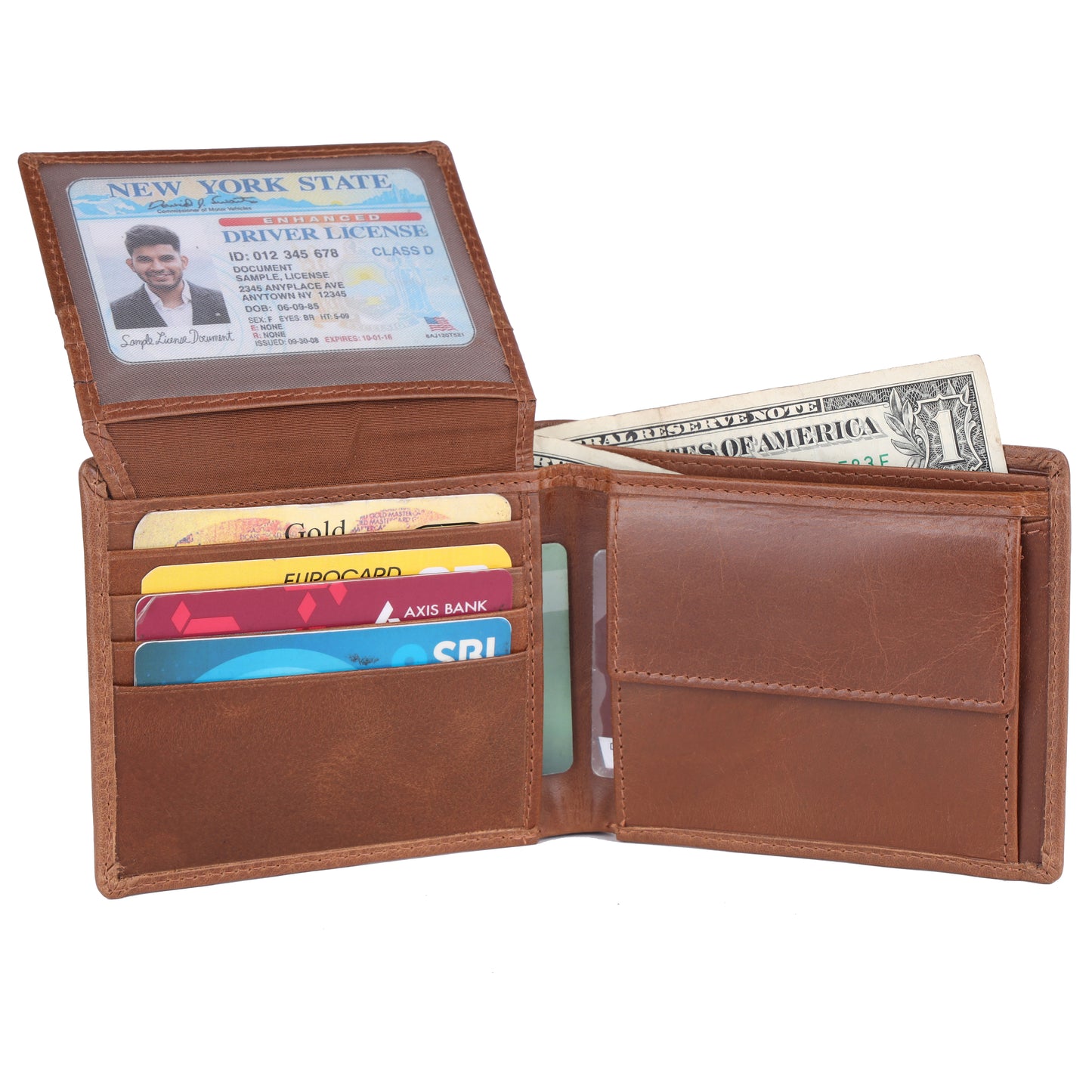 Classy Genuine Leather Wallet – Tan