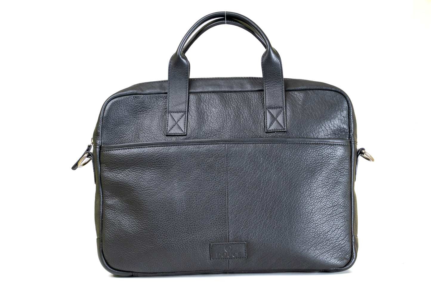 DOUCE Unisex Genuine Leather Laptop Bag (15.6")