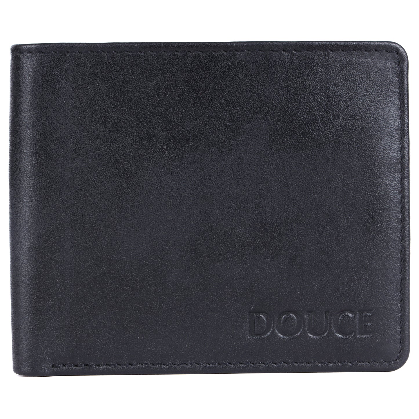 Douce Signature RFID Leather Wallet with Extra Card Holder