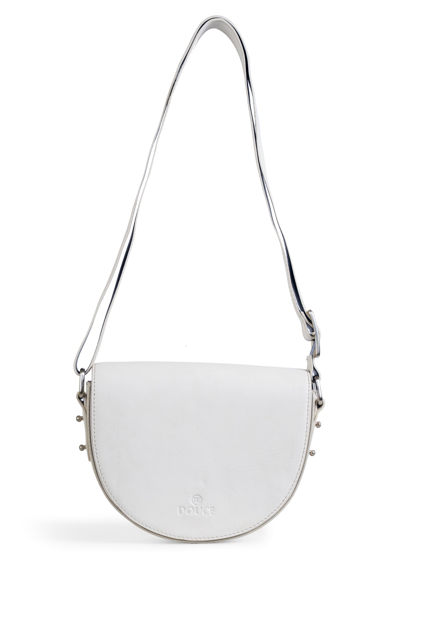 Half Moon Genuine Leather Ladies Sling Bag – Elegant & Versatile