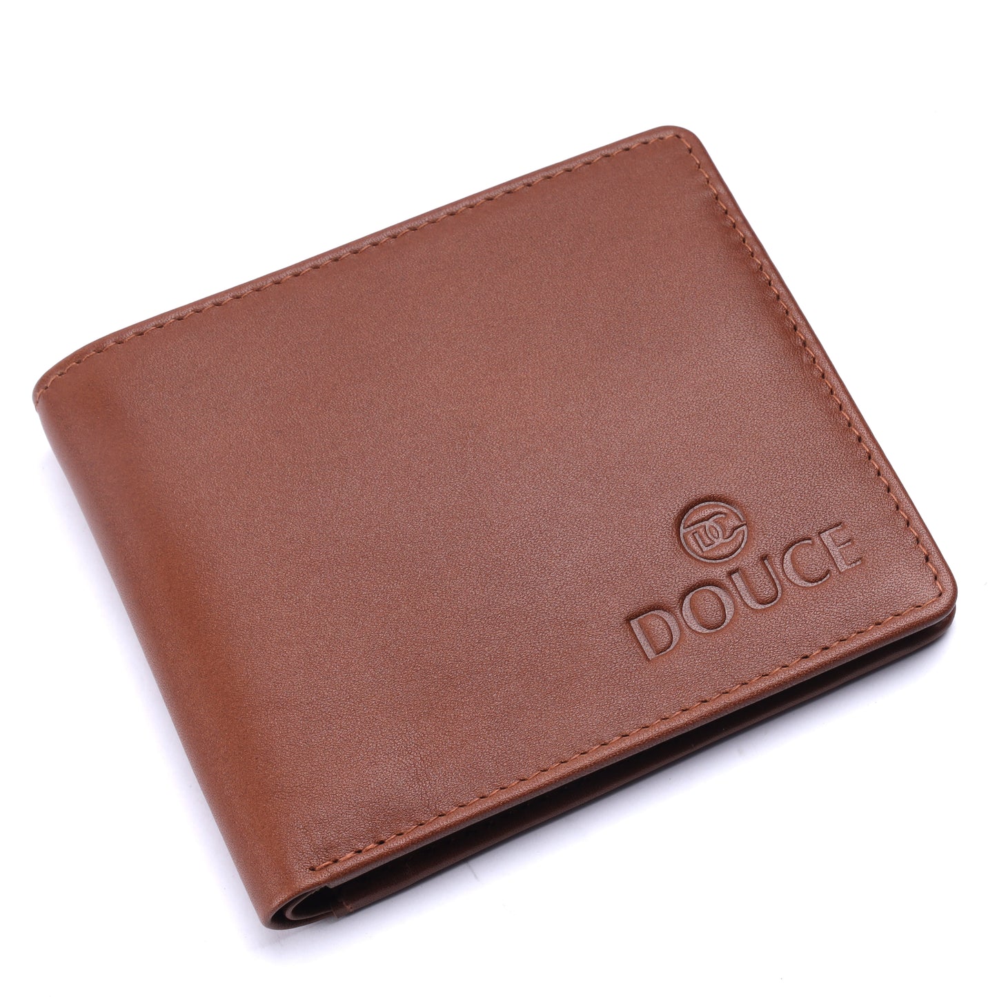 Douce Signature RFID Leather Wallet with Extra Card Holder