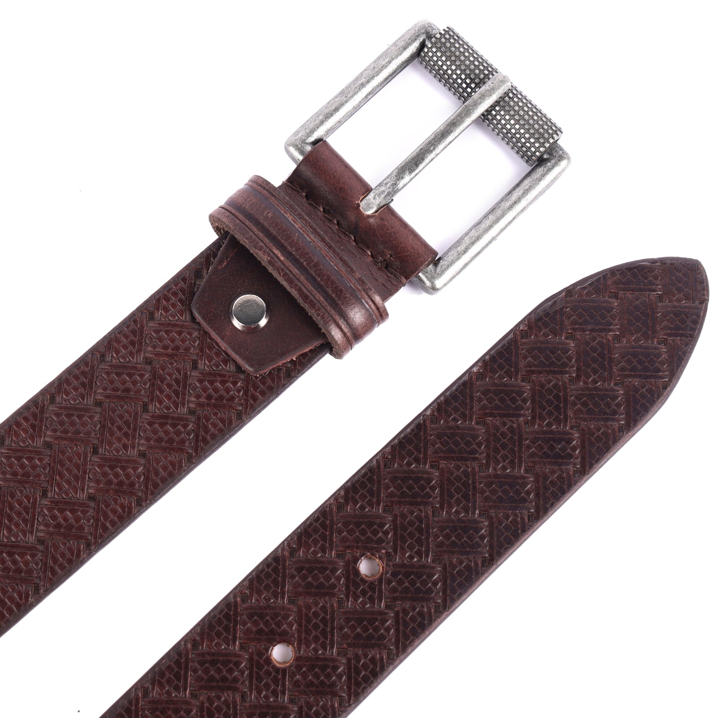 Douce Premium Genuine Leather Belt for Men (Brown)
