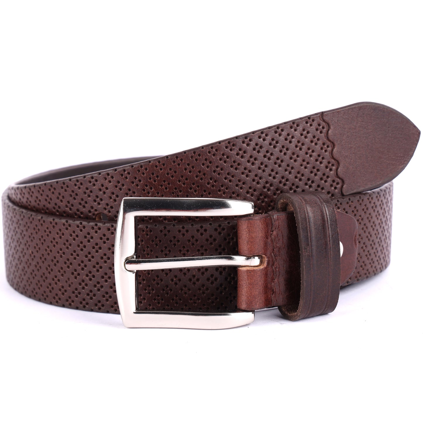 Douce Premium Genuine Leather Belt for Men (Brown)