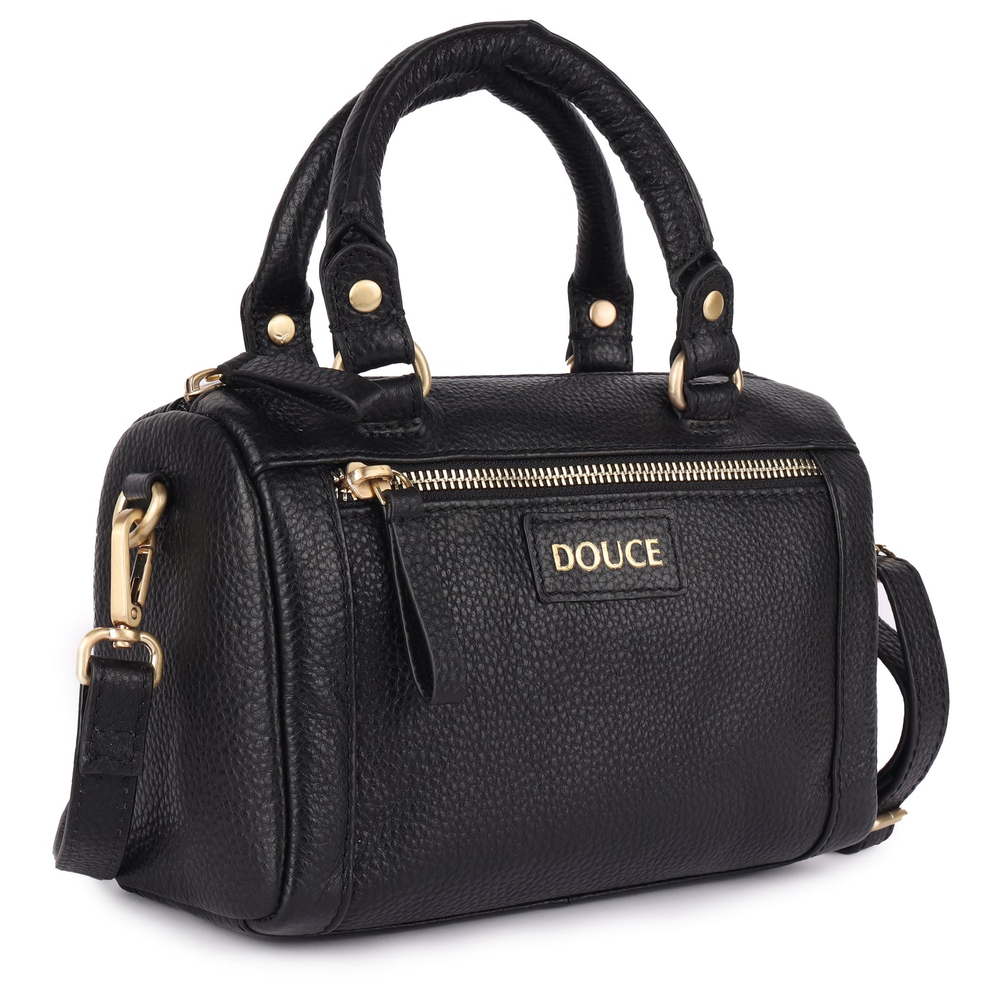 DOUCE Mini Genuine Leather Handbag – Elegant & Versatile