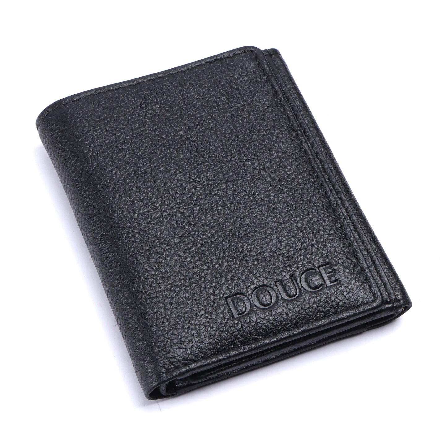 DOUCE Men Tri-Fold Wallet – Navy Blue