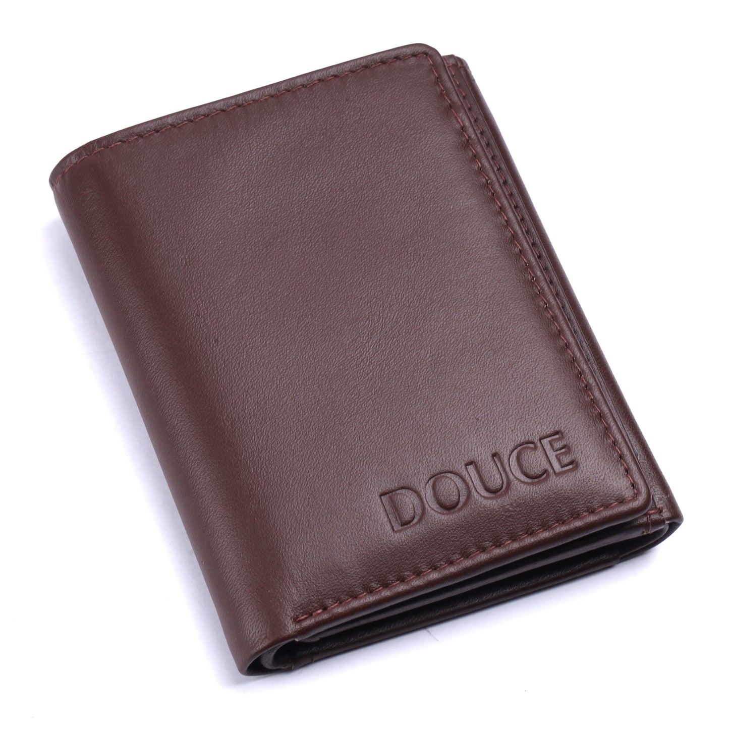 DOUCE Men Tri-Fold Wallet – Navy Blue