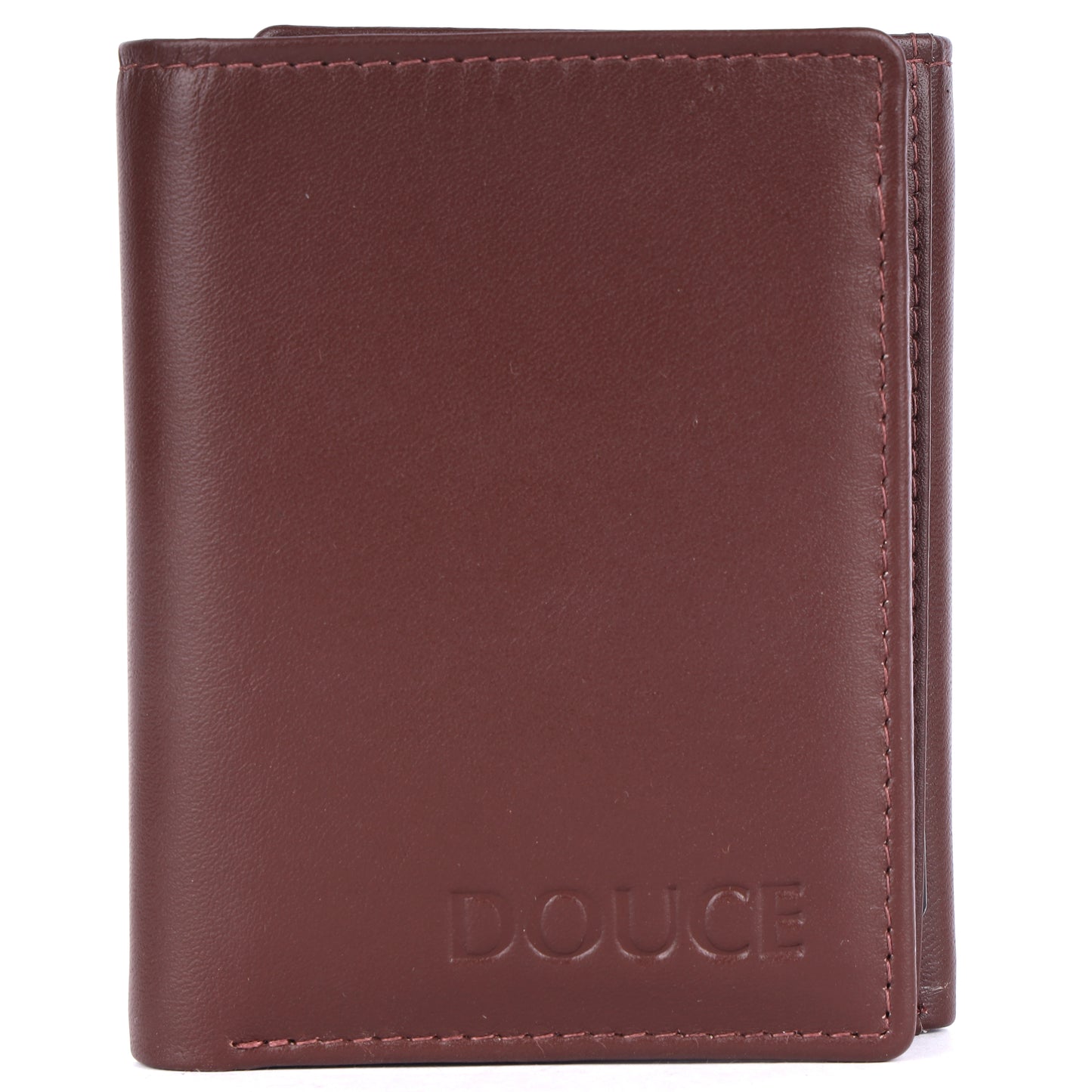 DOUCE Premium Leather Gift Set for Men – Brandy Brown (Wallet & Belt Combo)