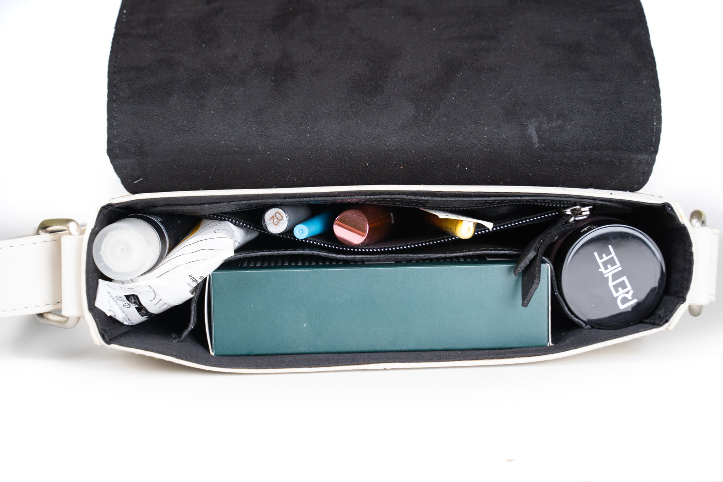 Half Moon Genuine Leather Ladies Sling Bag – Elegant & Versatile