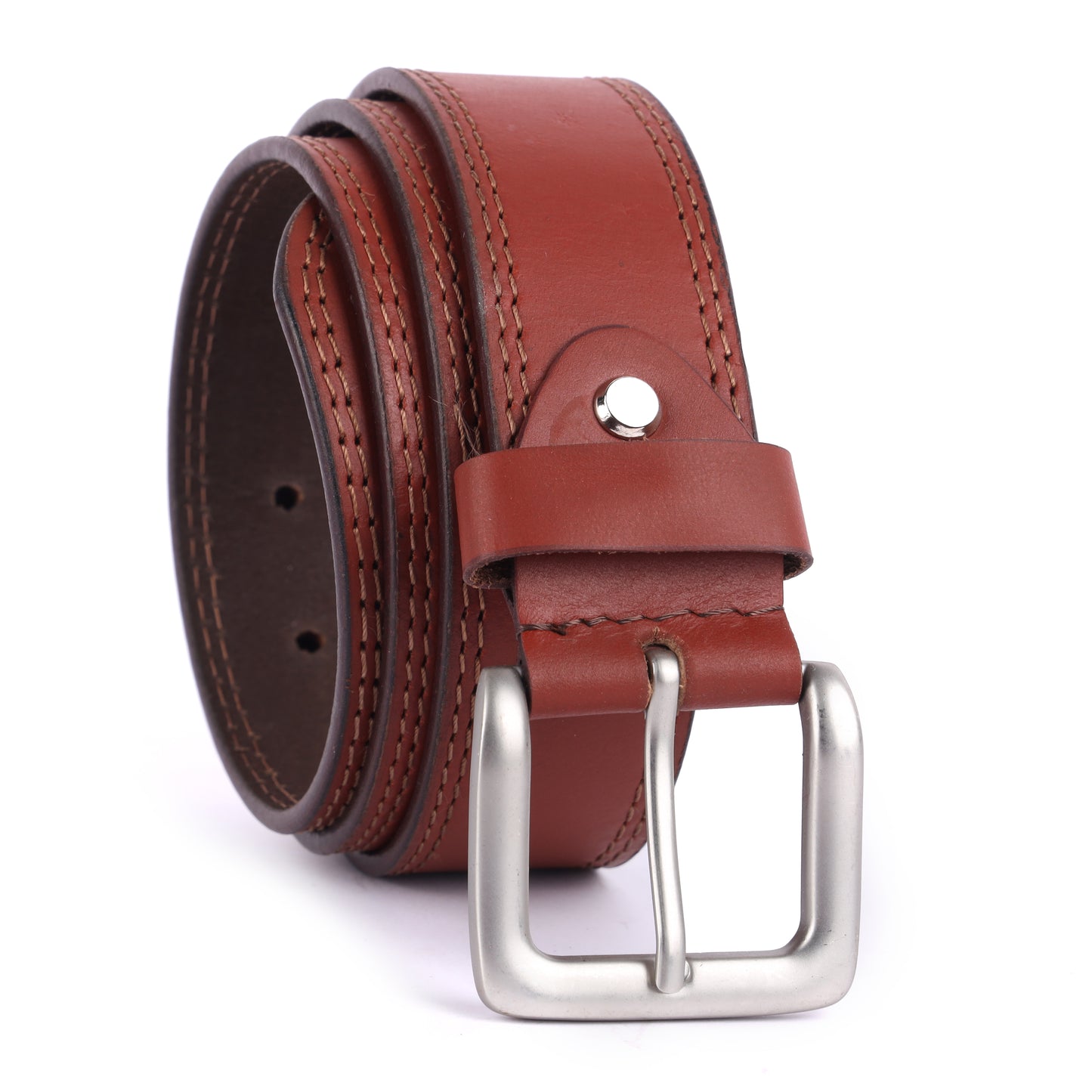 DOUCE Premium Leather Belt & Vegetable Tanned RFID Wallet Combo