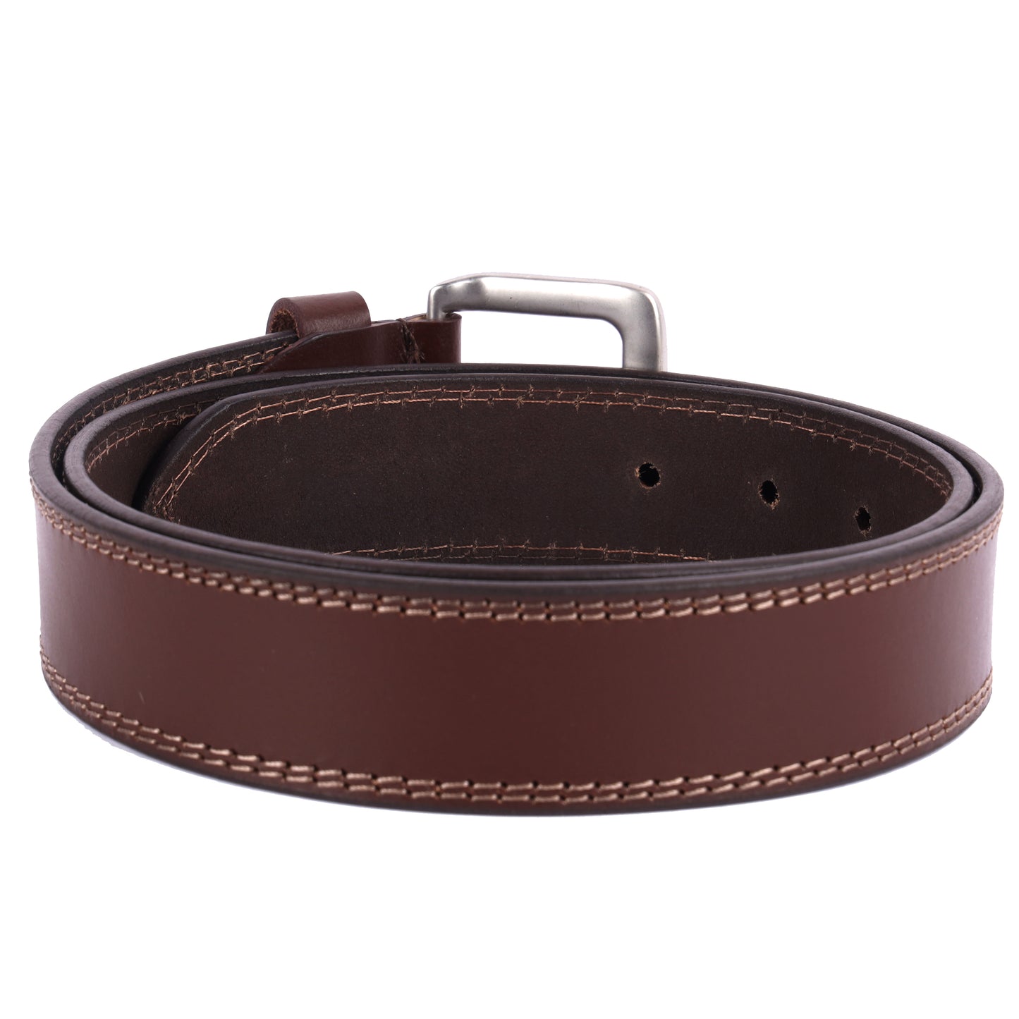 DOUCE Premium Leather Gift Set for Men – Brandy Brown (Wallet & Belt Combo)