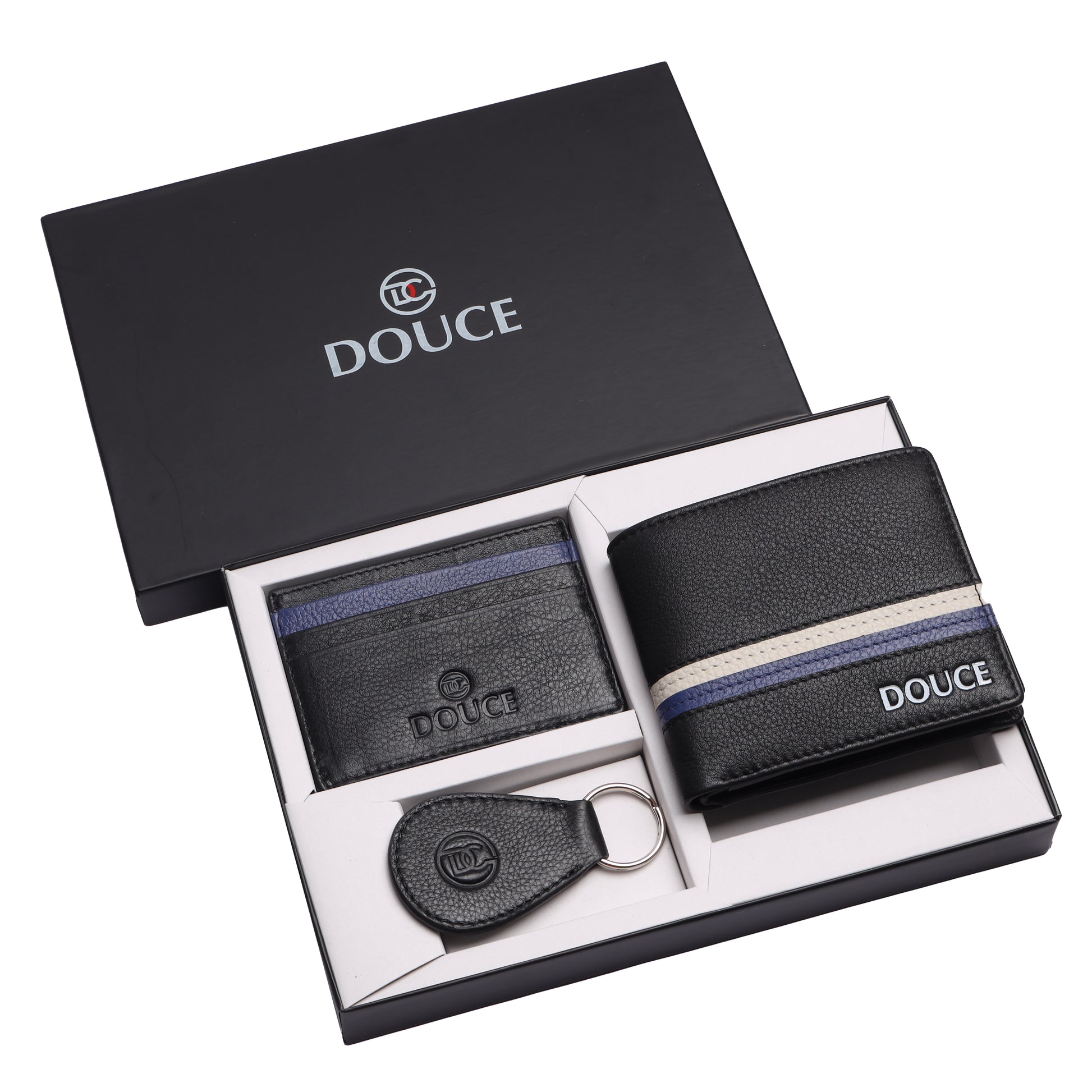 Douce Genuine Leather Gift Set (Blue Edition)