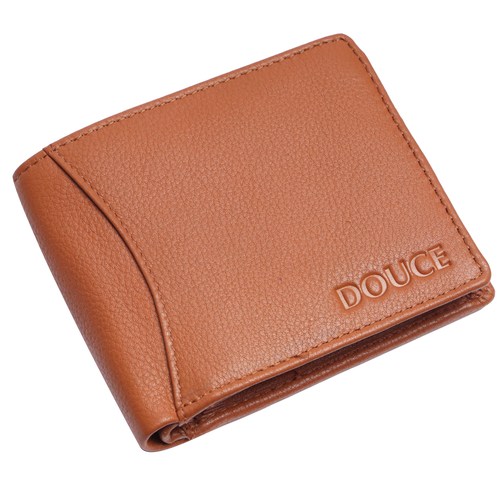 Tan Genuine Leather RFID Men's Wallet